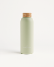 Thermo Steel Bottle · Bamboo Cap