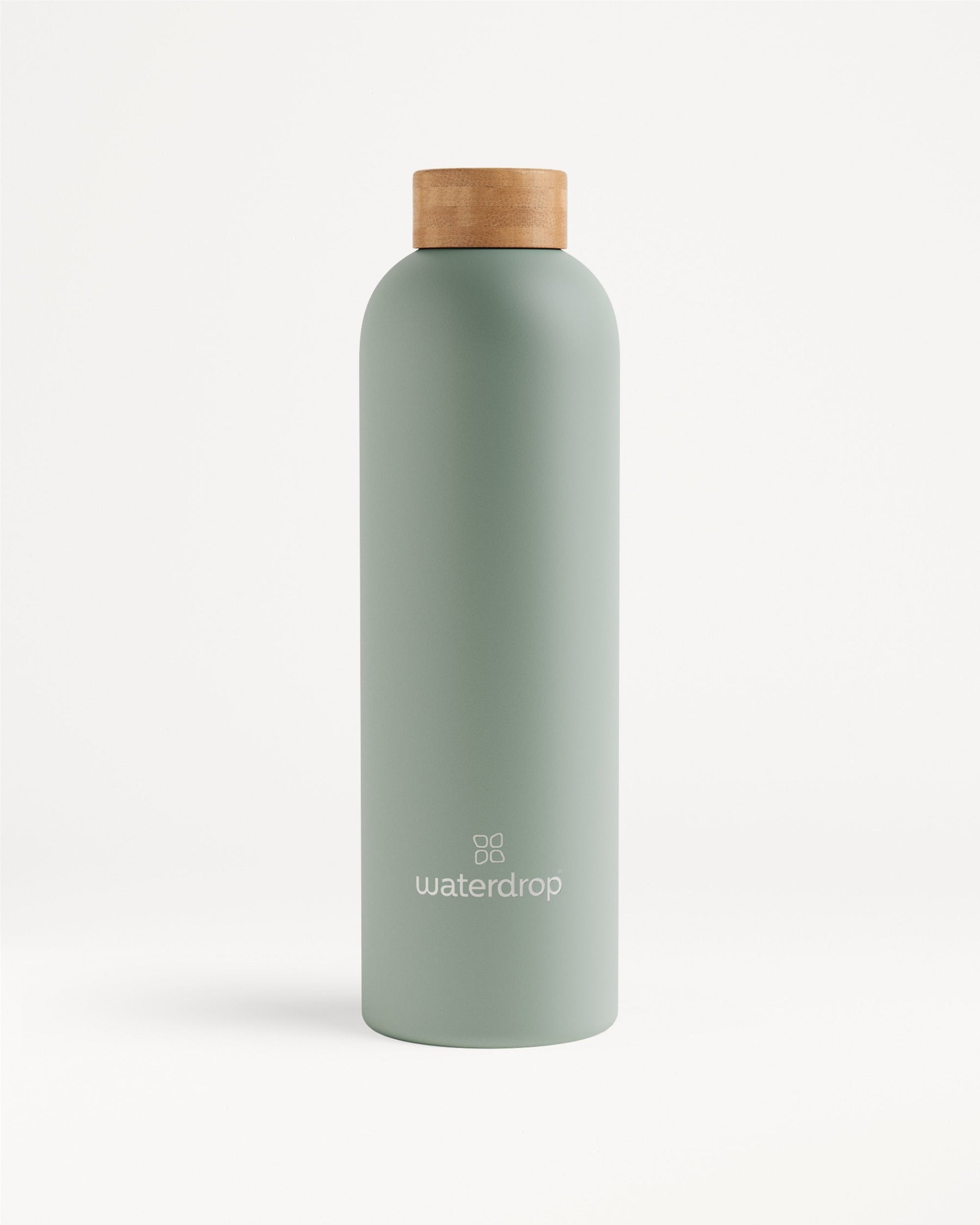 Thermo Steel Bottle · Bamboo Cap